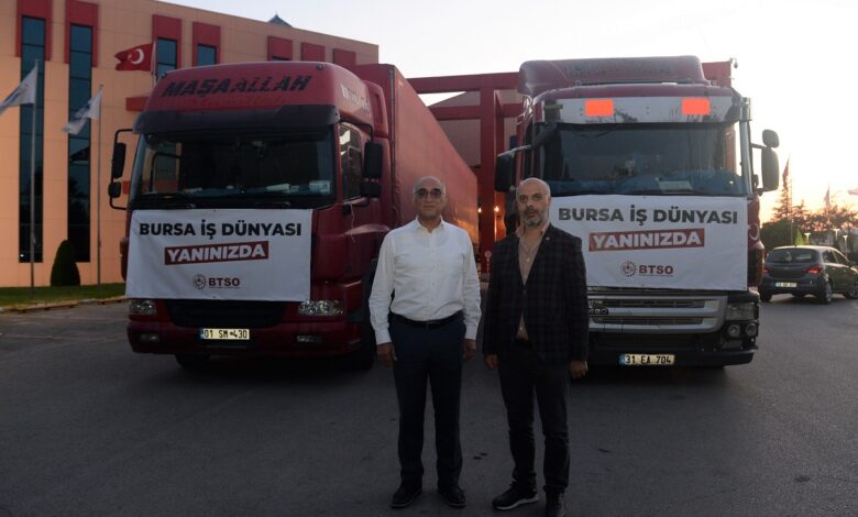 Bursa iş dünyasından Kastamonu’ya destek