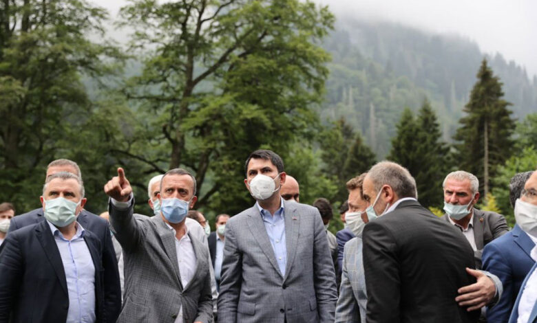 Bakan Kurum, Rize Ayder Yaylası’nda