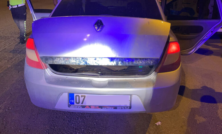 Adıyaman’da durdulan şüpheli otomobilde 3 gözaltı