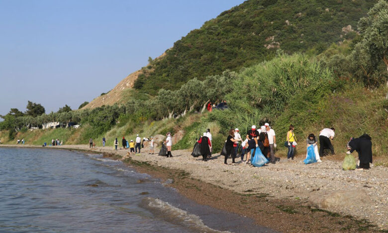 Bursa Gemlik’te Kurşunlu sahili ‘Hayat’ buldu