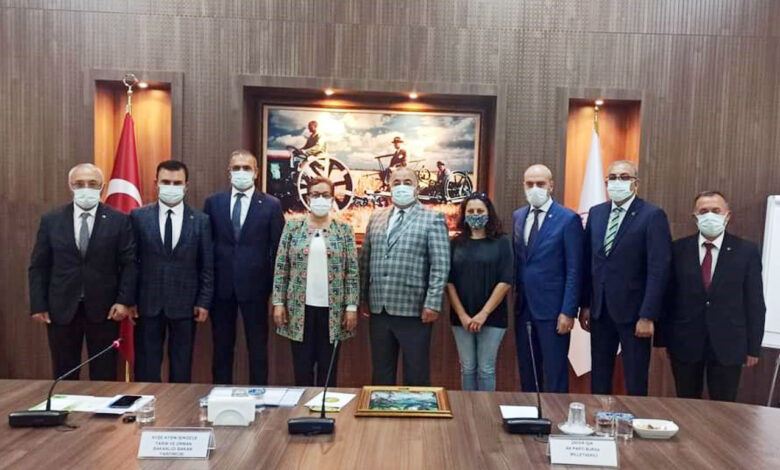 Bursa Gemlik’ten ticari ve akademik Ankara teması