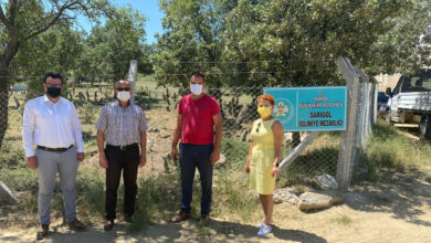 Manisa Sarıgöl’de mezarlıklar güvenli hale geldi