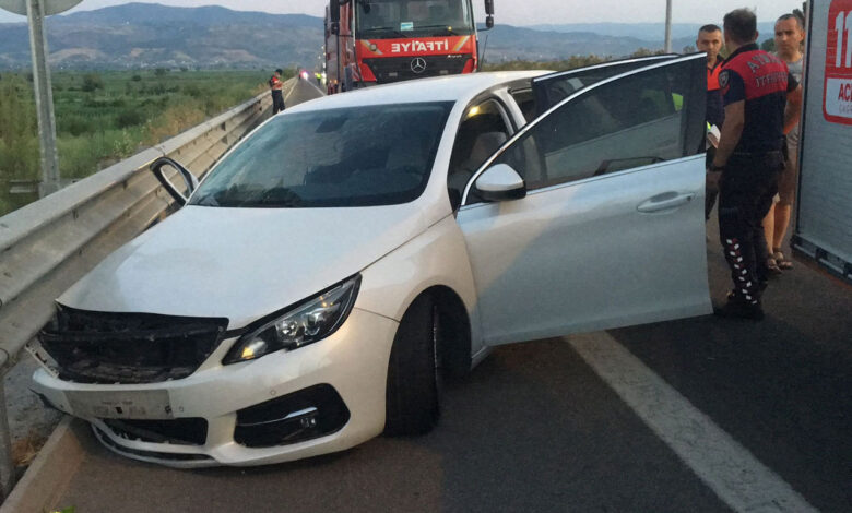 Aydın çevre yolunda kaza: 1 ağır yaralı