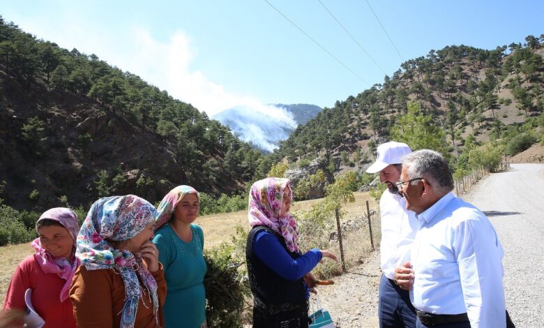 Ulupınar yangını kontrol altında