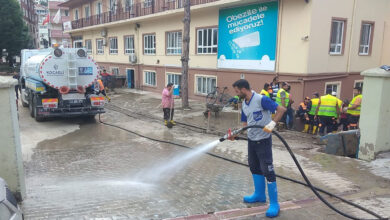 Kocaeli ekipleri sel bölgesi Bozkurt’ta
