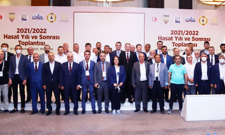 Un sanayicileri Mardin’de hasat sonrasını değerlendirdi