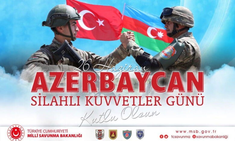 MSB’den Azerbaycan’a kutlama