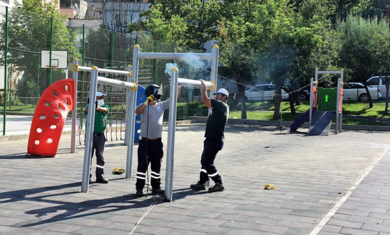 Bursa Yıldırım’ın parkları yenileniyor