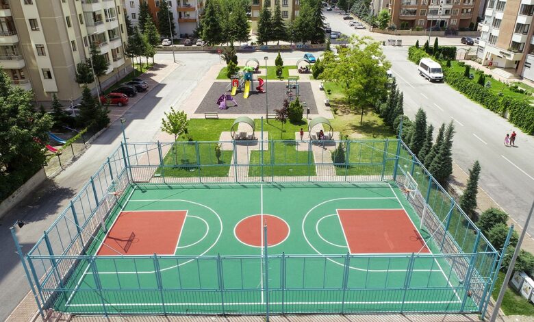 Kayseri Talas’ta spor sahaları yenileniyor
