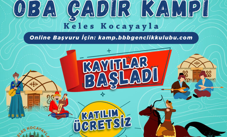 Bursa Kocayayla’da kamp zamanı