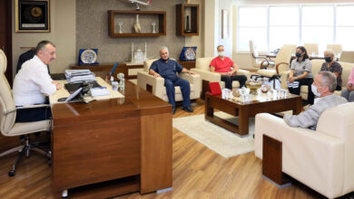 Başkan Büyükakın, sağlık çalışanlarını ağırladı