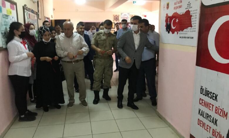 Mardin’de Şehit Halit Altun adıyla bilişim sınıfı açıldı