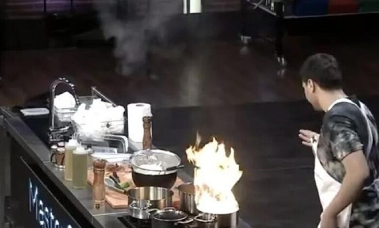 MasterChef’te stüdyo alev aldı