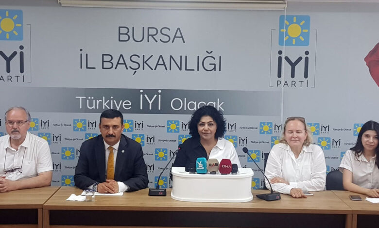 Bursa’da İYİ Parti’den ‘Uyuşturucu Platformu’ önerisi
