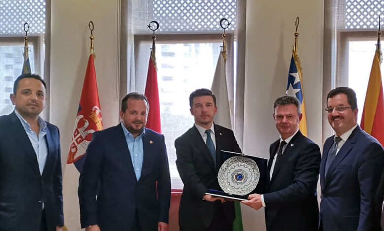 Bosna Hersek Büyükelçisi’nde Bursa’da RUMELİSAD’a ziyaret