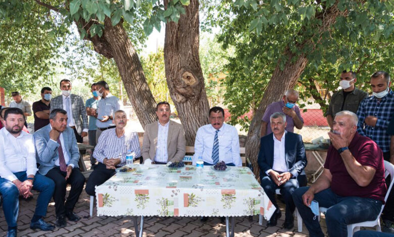 Malatya Büyükşehir’de Arapgir’e hizmet ziyareti