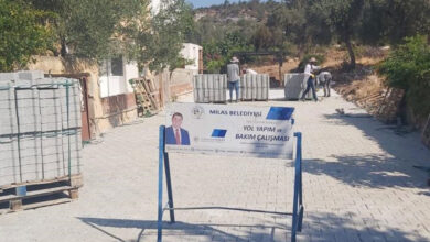 Muğla Milas’ta parke kalmaları sürüyor