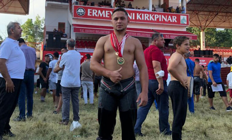 Muğlalı güreşçi Kırkpınar’da birinci oldu