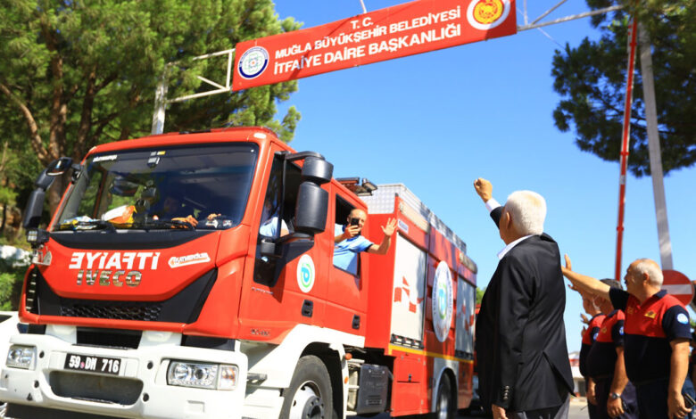 Alev savaşçıları Muğla’dan alkışlarla uğurlandı