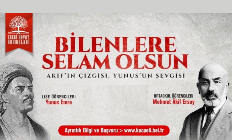 Kocaeli’de ‘edebi hayat’çılar belli oldu