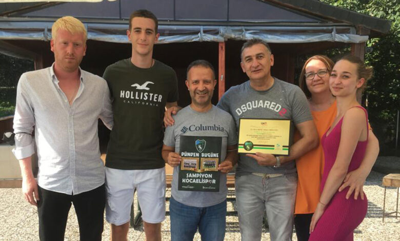 İzmit’ten Mirkovic’i duygulandıran plaket