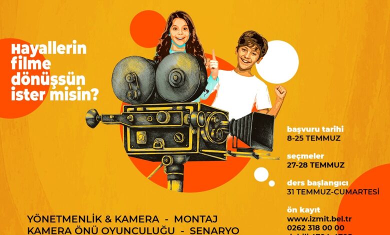 Çocukların hayalleri filme dönüşecek!