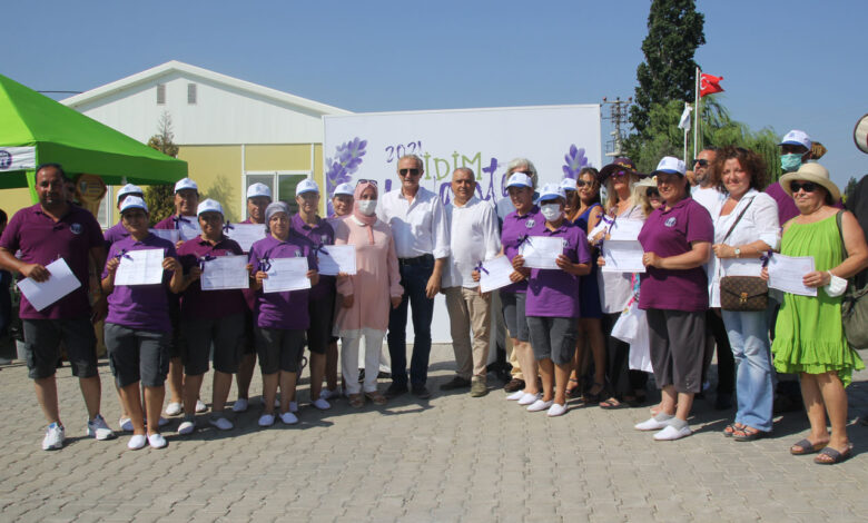 Aydın Didim’de sera personeli sertifikalandı