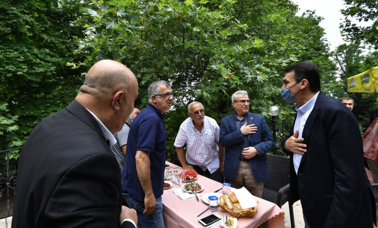 Bursa Osmangazi’de muhtarlarla istişare