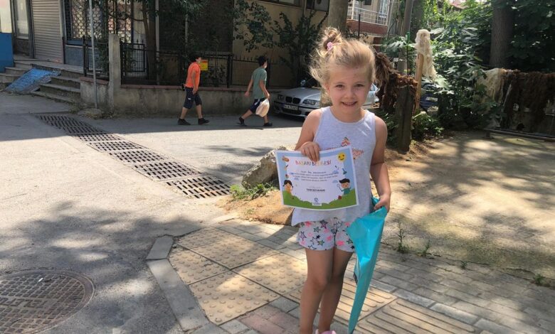 Kocaeli’nde okul öncesi çocuklara başarı belgesi