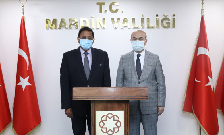 Hindistan Ankara Büyükelçisi Sanjay Panda’dan Vali Demirtaş’a ziyaret