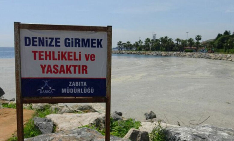 Kocaeli Darıca’da denize girmek yasaklandı