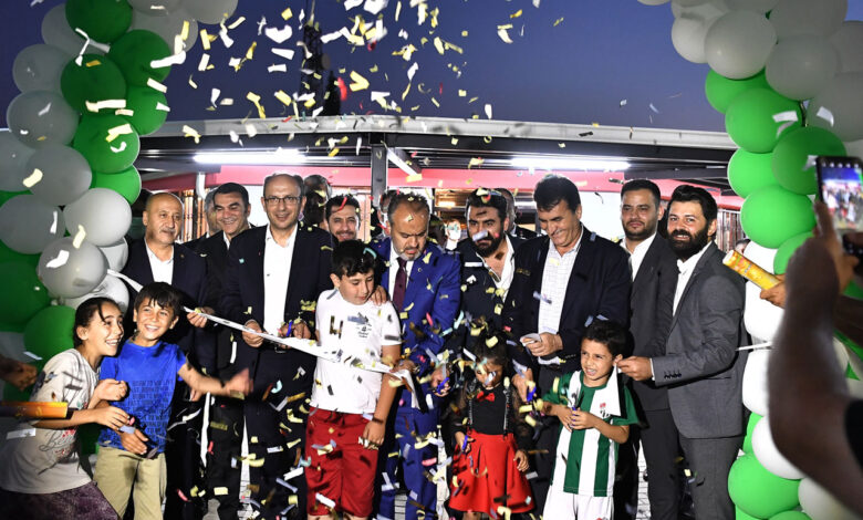 Bursa Osmangazi’de spor yatırımları sürüyor