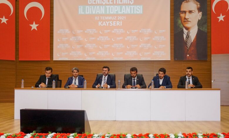 Saadet Partisi Kayseri’den ‘gündem’ tepkisi