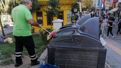 Kocaeli İzmit’te hijyenik çalışmalar sürüyor