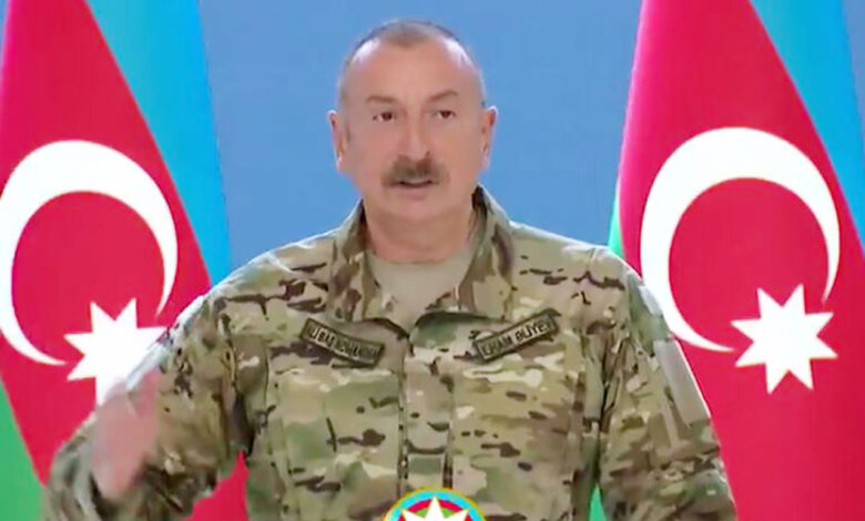 Aliyev’den Ermenistan’a çağrı