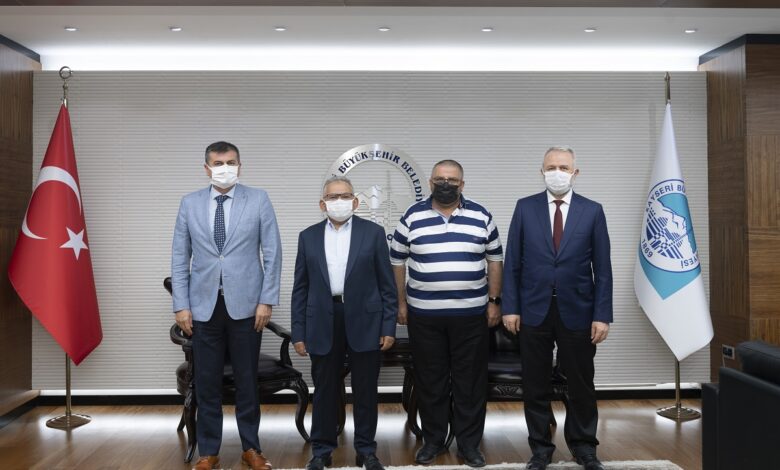 Hayırsevere başkana teşekkür ziyareti