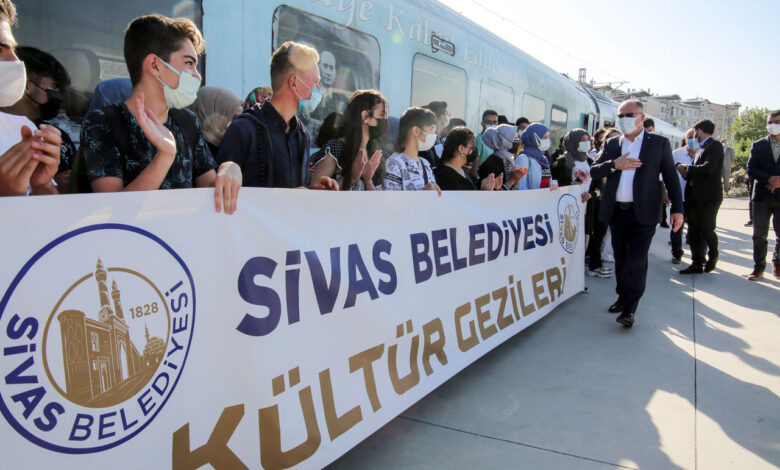 Sivas’tan Divriği’ye ‘Milli’ yolculuk