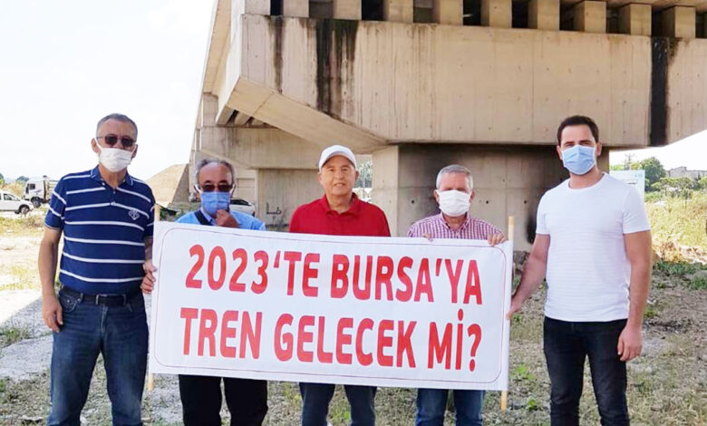 Kemal Demirel sordu: 2023’te tren Bursa’ya gelecek mi?