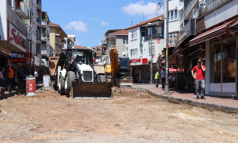 Kocaeli Kuruçeşme’de sokaklar yenileniyor