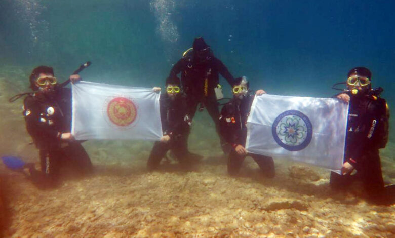 Muğla İtfaiyesi’ne su altı eğitimi