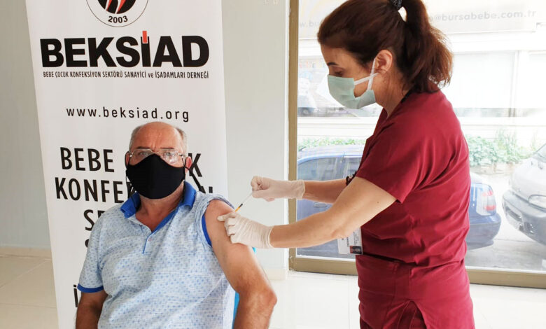 BEKSİAD’ın kampanyasında 378 kişi aşı oldu